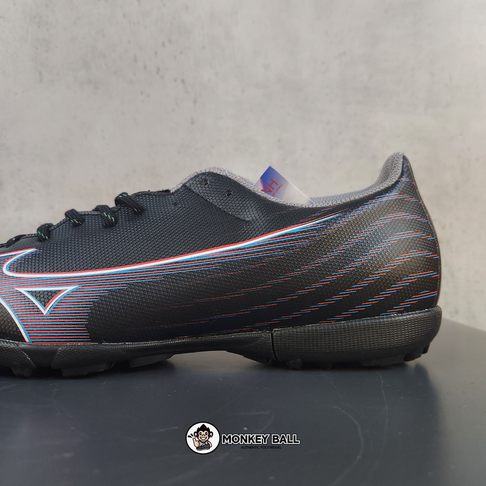  Mizuno Alpha Select AS - P1GD236501 - Đen / Trắng 