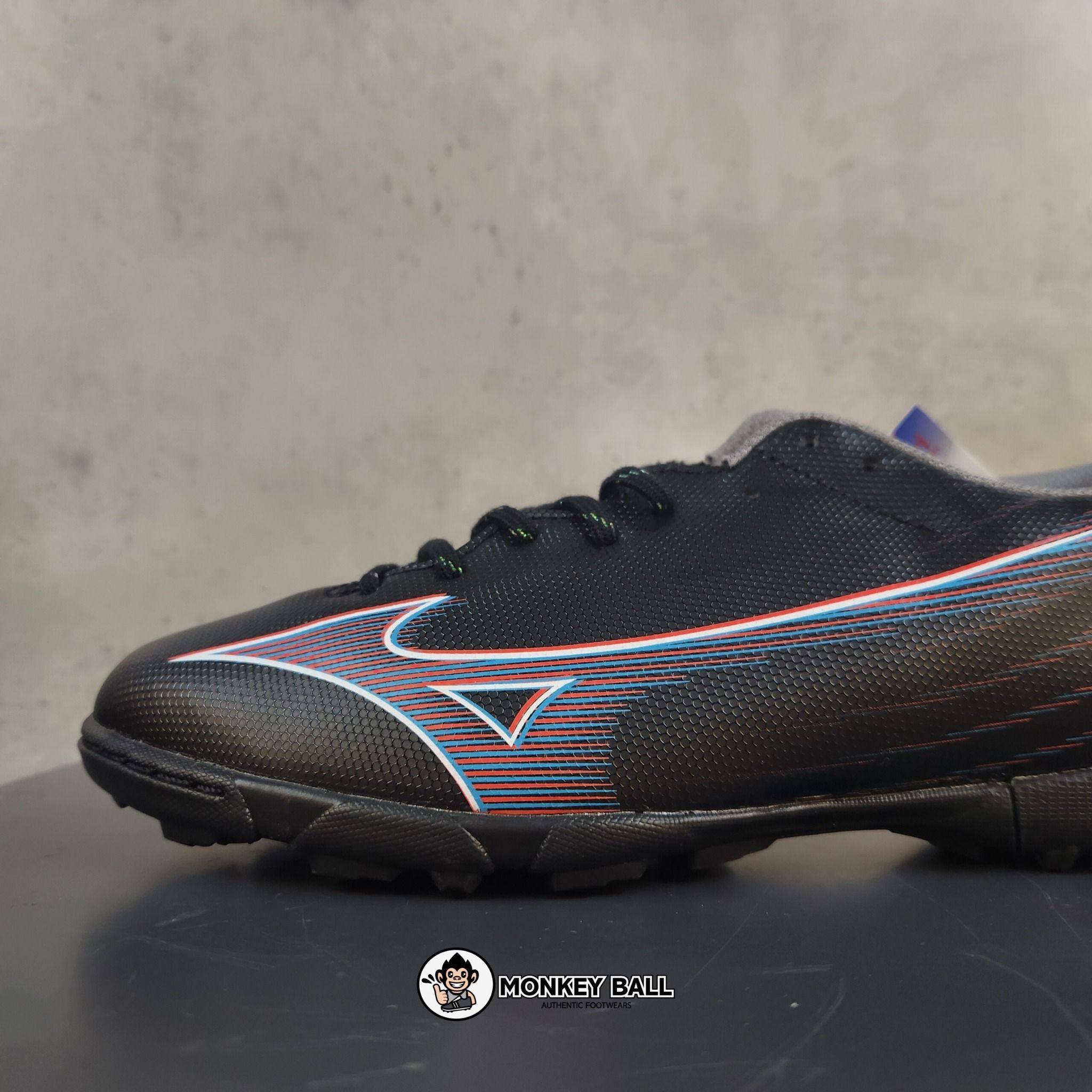  Mizuno Alpha Select AS - P1GD236501 - Đen / Trắng 