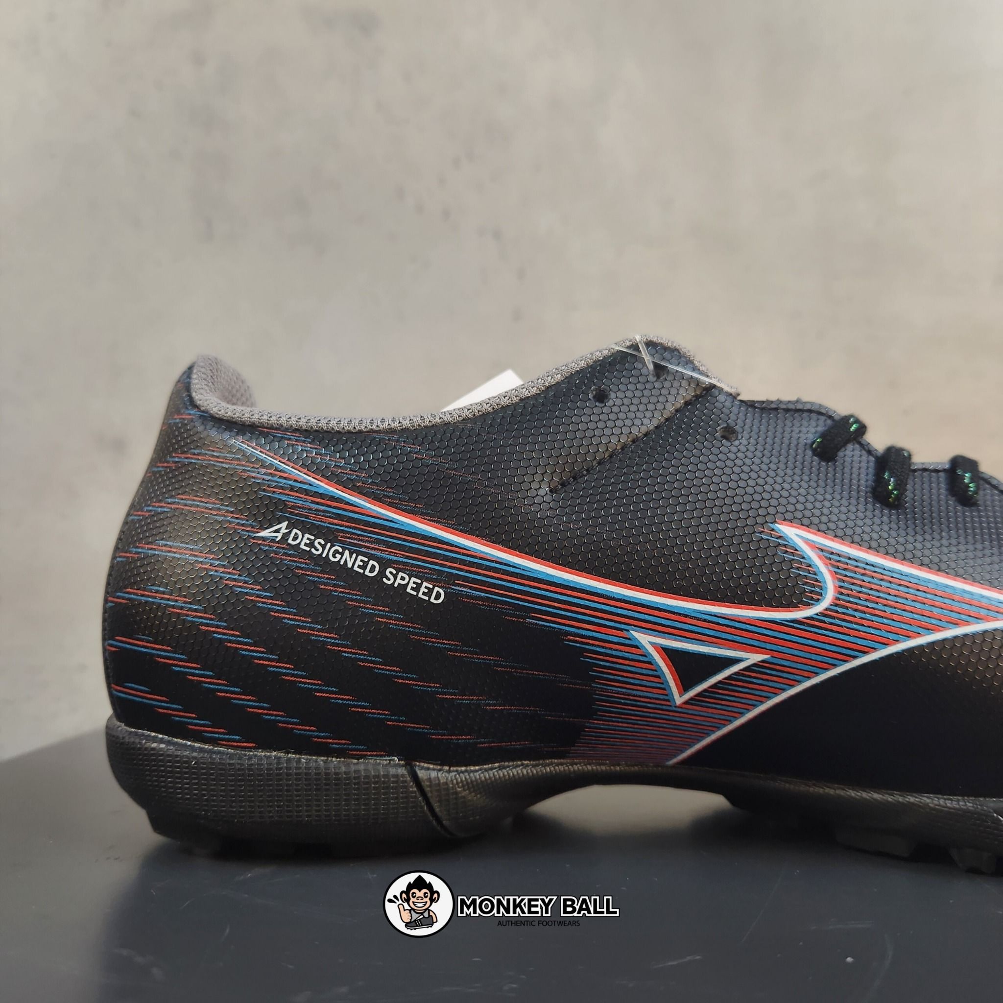  Mizuno Alpha Select AS - P1GD236501 - Đen / Trắng 