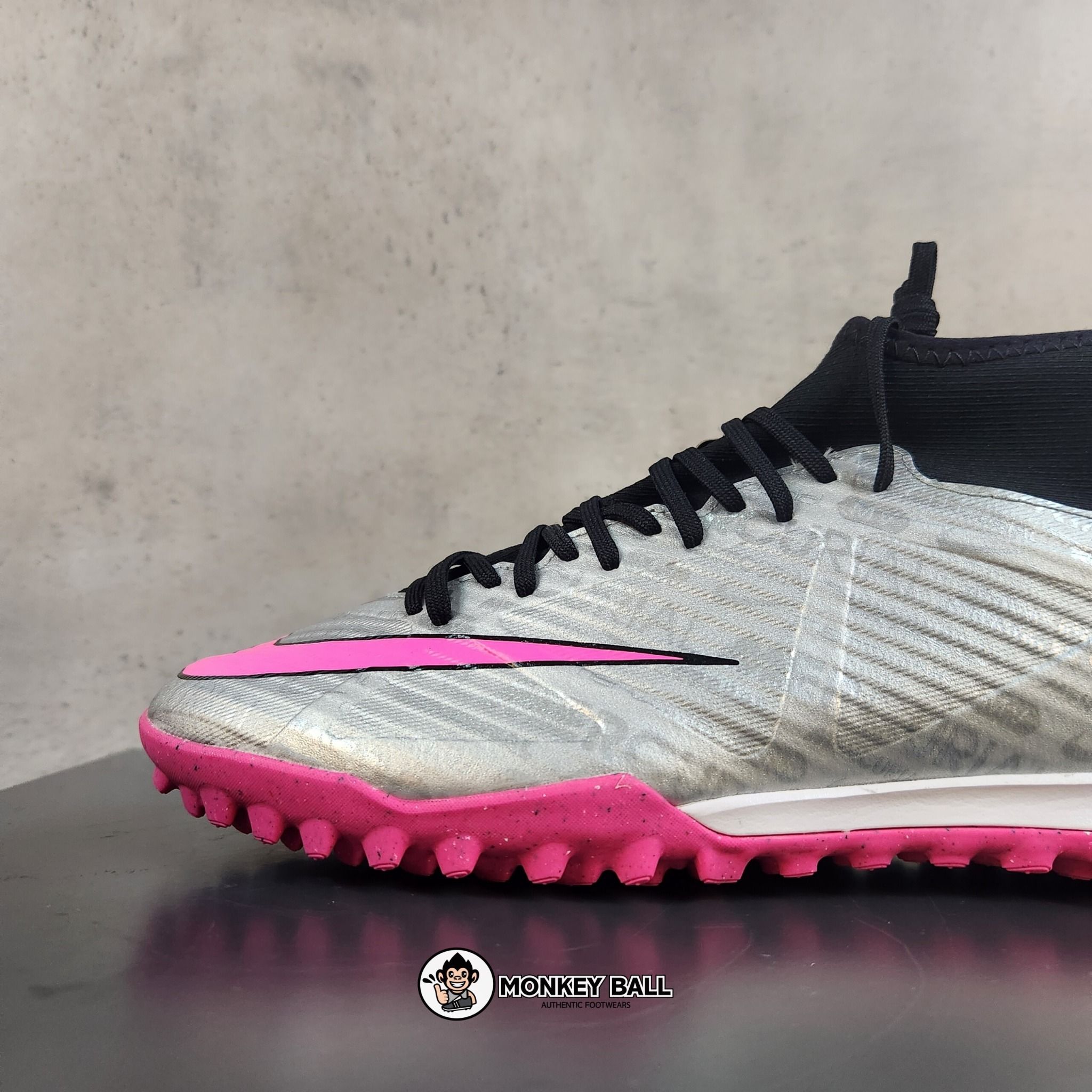  Nike Zoom Superfly 9 Academy XXV TF - FB8398-060 - Bạc/Hồng 