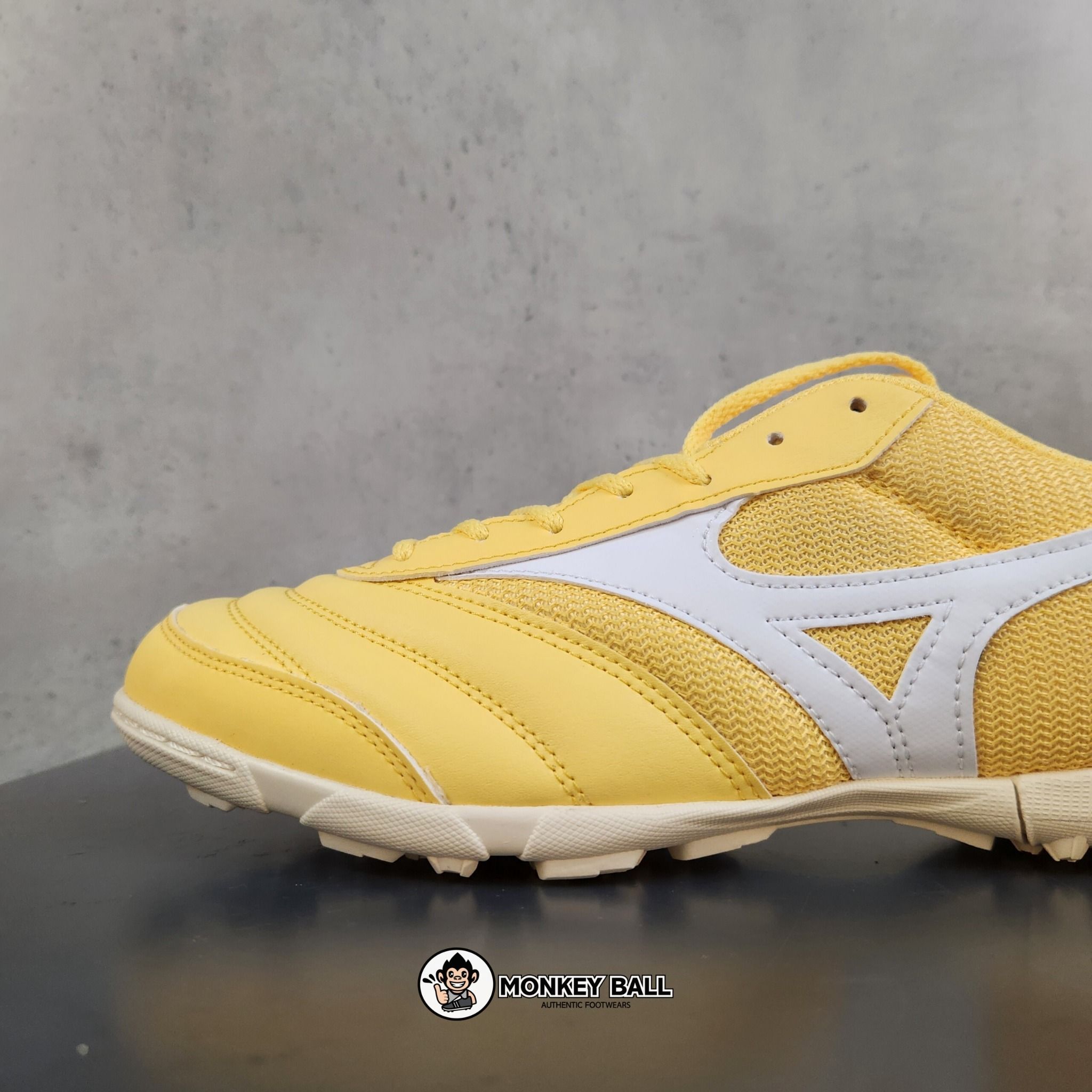  Mizuno Morelia MRL Sala Club TF - Q1GB230372 - Vàng/Trắng 