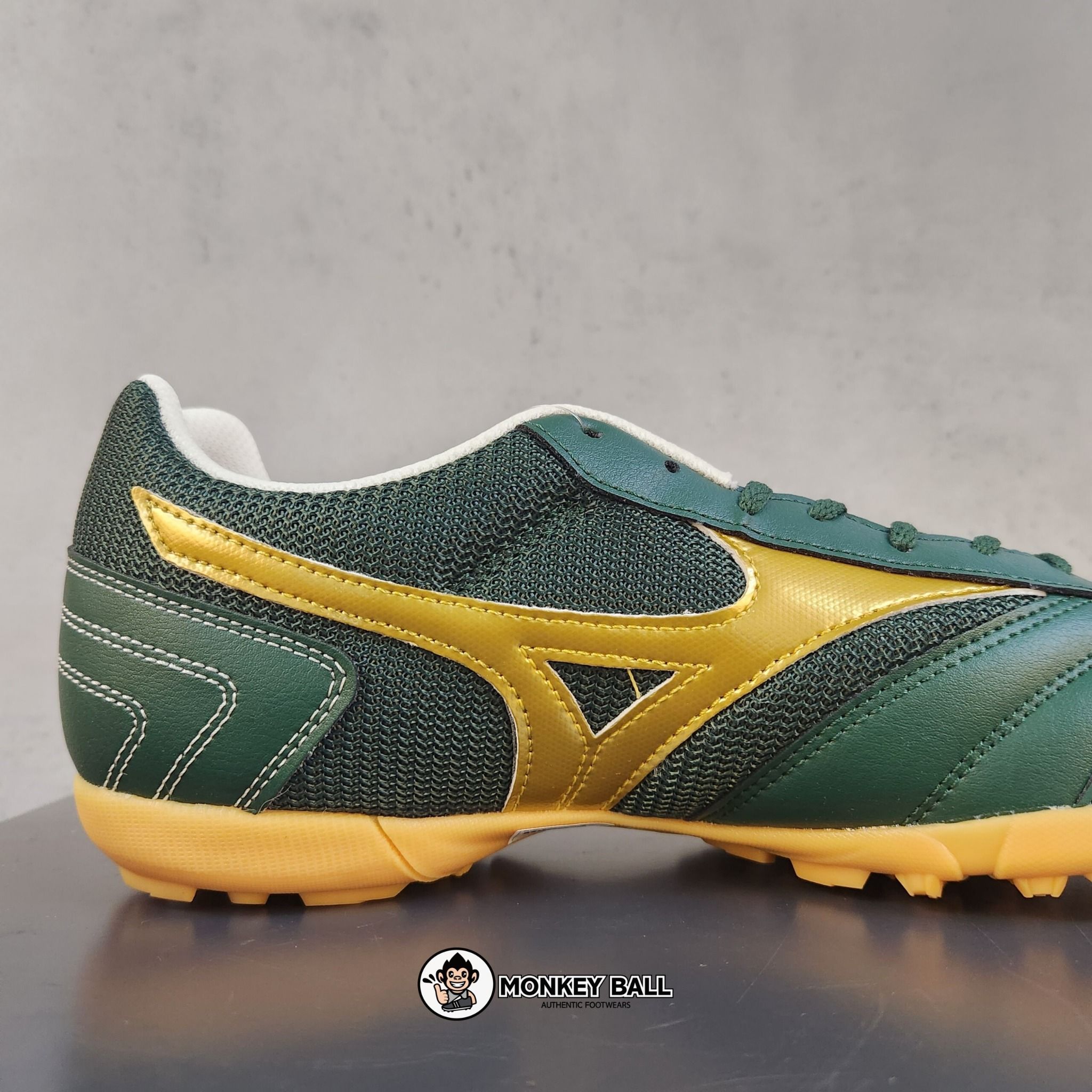  Mizuno Morelia MRL Sala Club TF - Q1GB230373 - Xanh/Vàng đồng 