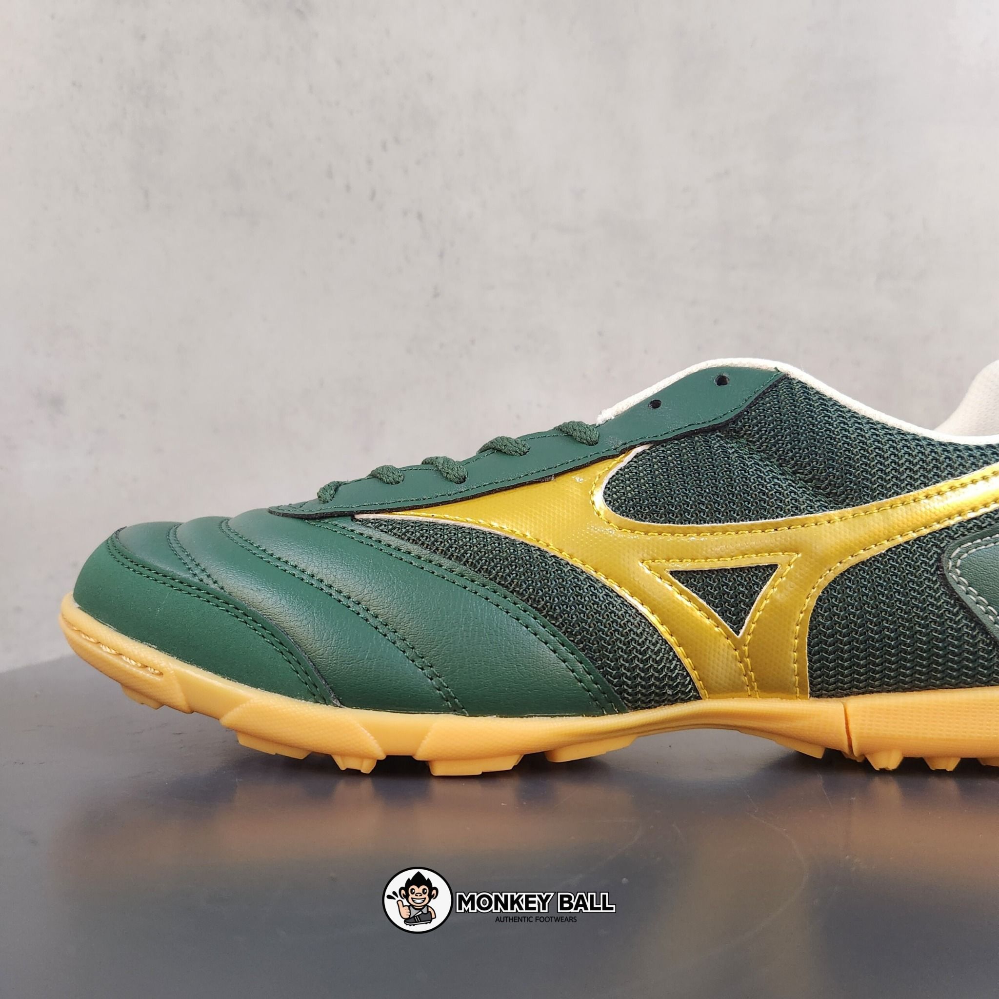  Mizuno Morelia MRL Sala Club TF - Q1GB230373 - Xanh/Vàng đồng 