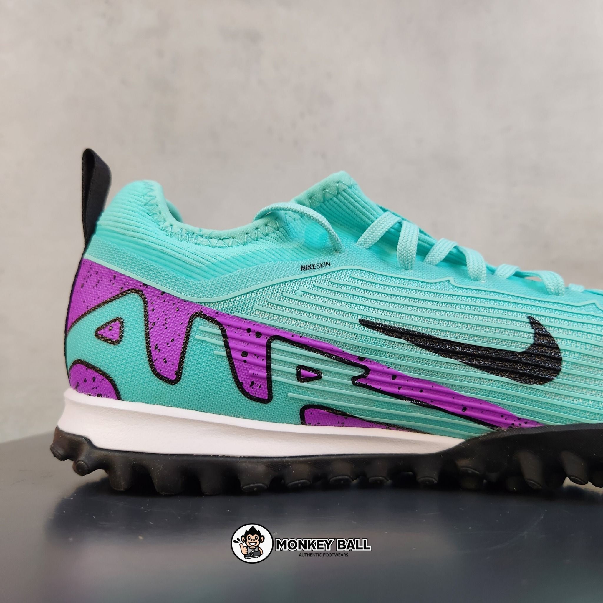  Nike Zoom Vapor 15 Pro TF - DJ5605-300 - Xanh Ngọc/Tím 