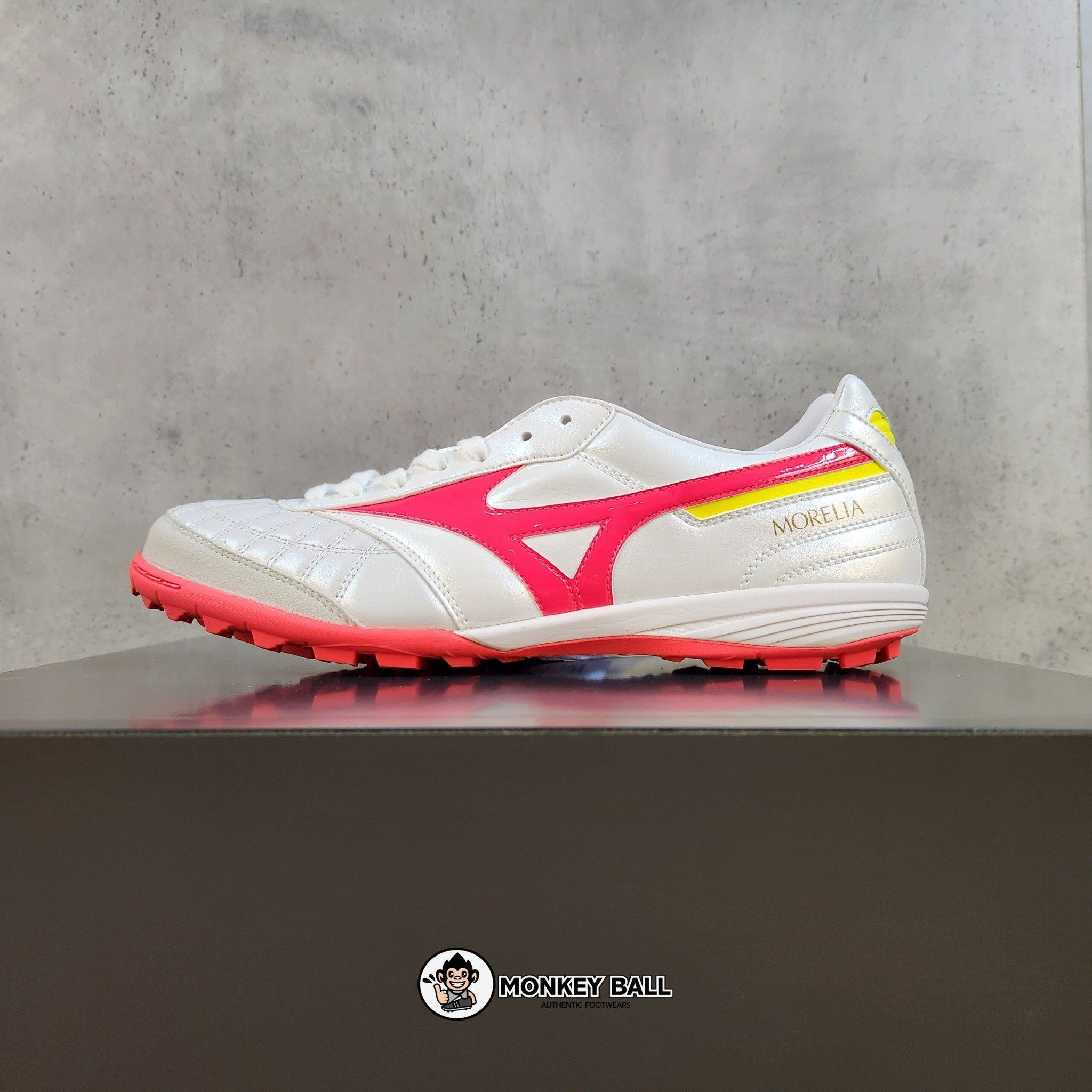  Mizuno Morelia Sala Japan TF - Q1GB230064 - Trắng Cam 