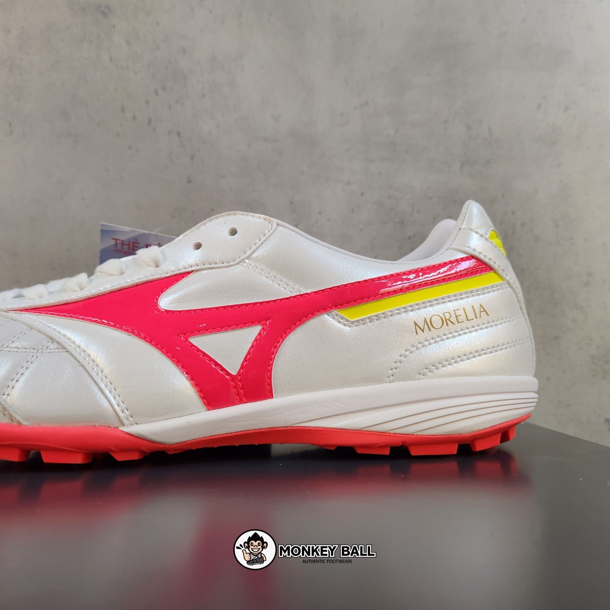  Mizuno Morelia Sala Japan TF - Q1GB230064 - Trắng Cam 