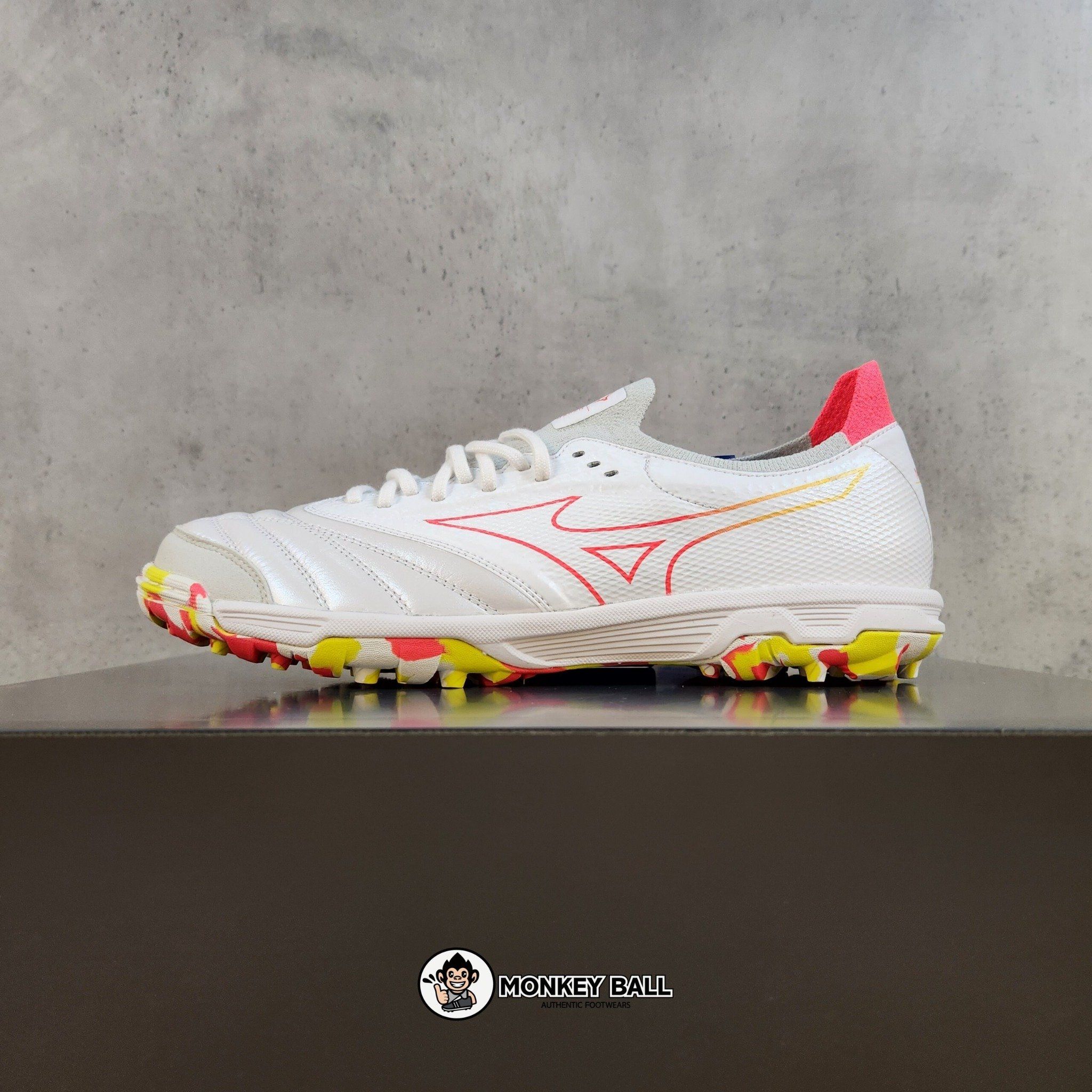  Mizuno Morelia Neo Sala Beta Japan TF - Q1GB239064 - Trắng Đỏ Vàng 