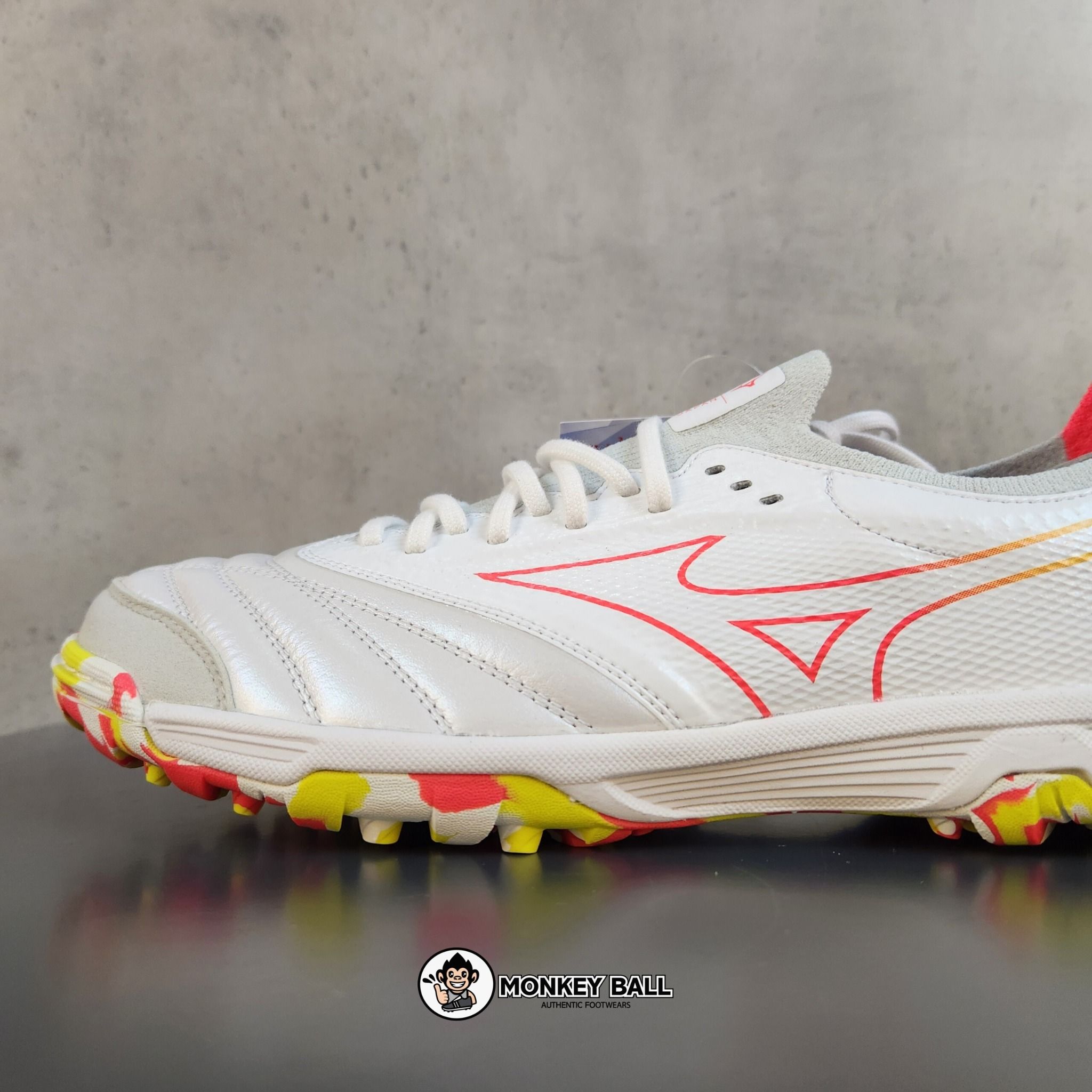  Mizuno Morelia Neo Sala Beta Japan TF - Q1GB239064 - Trắng Đỏ Vàng 