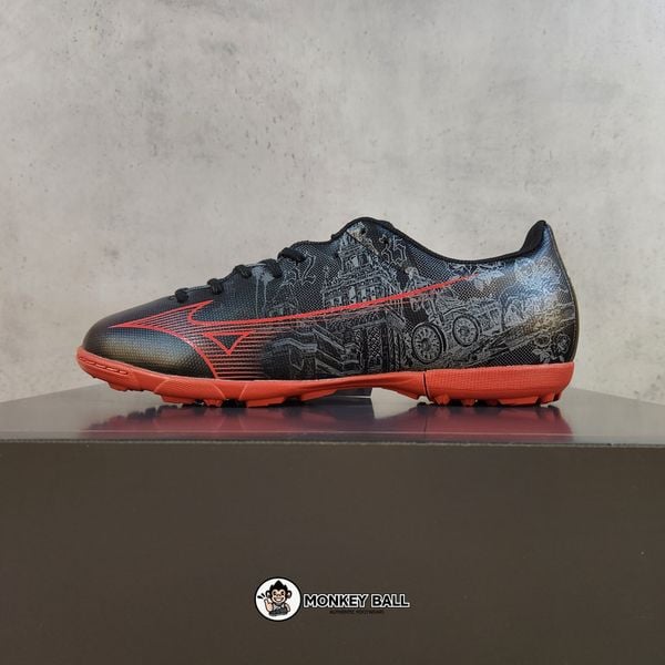  Mizuno Alpha SR4 Select TF - P1GD236904 - Đen / Đỏ 