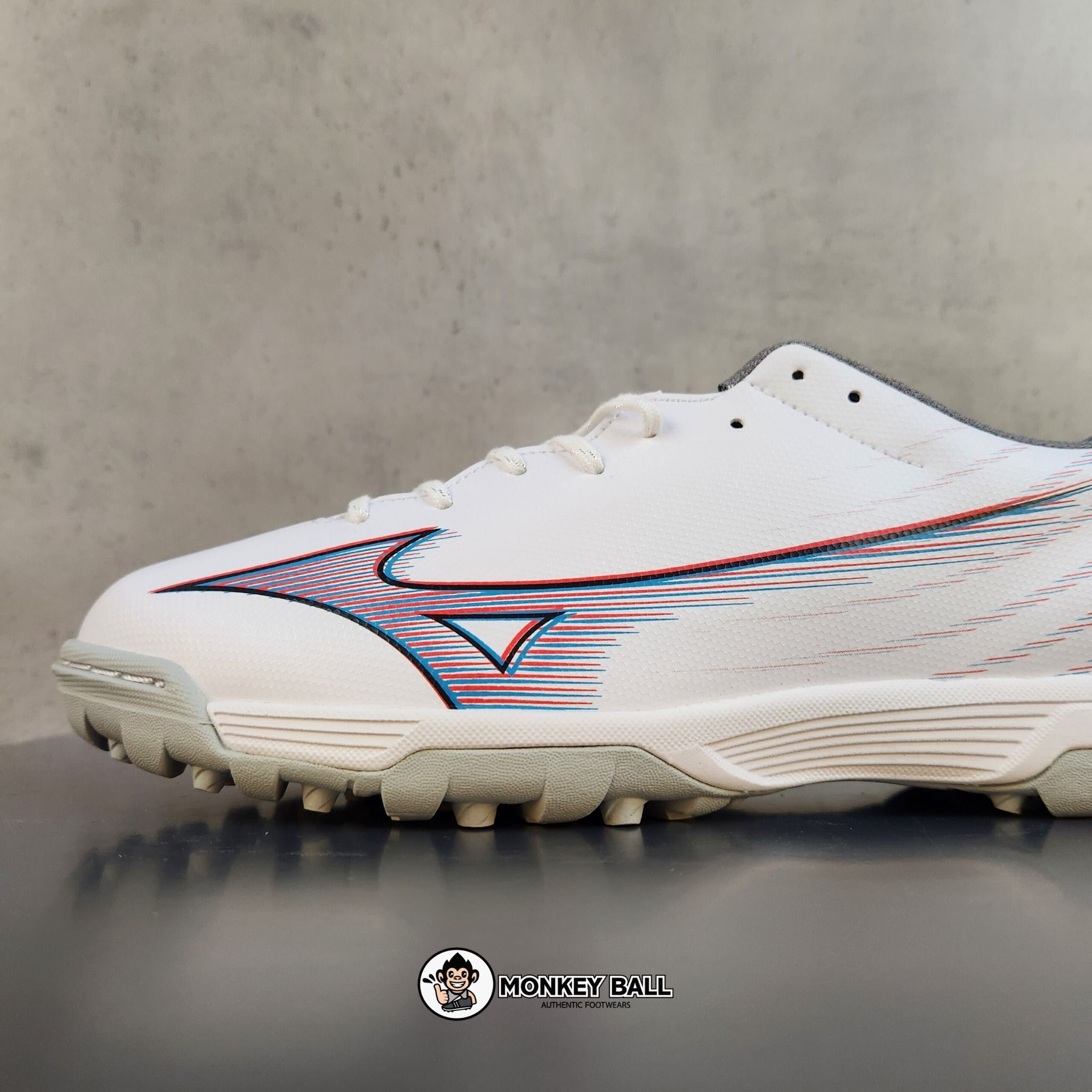  Mizuno Alpha Select TF - P1GD236609 - Trắng Bạc 