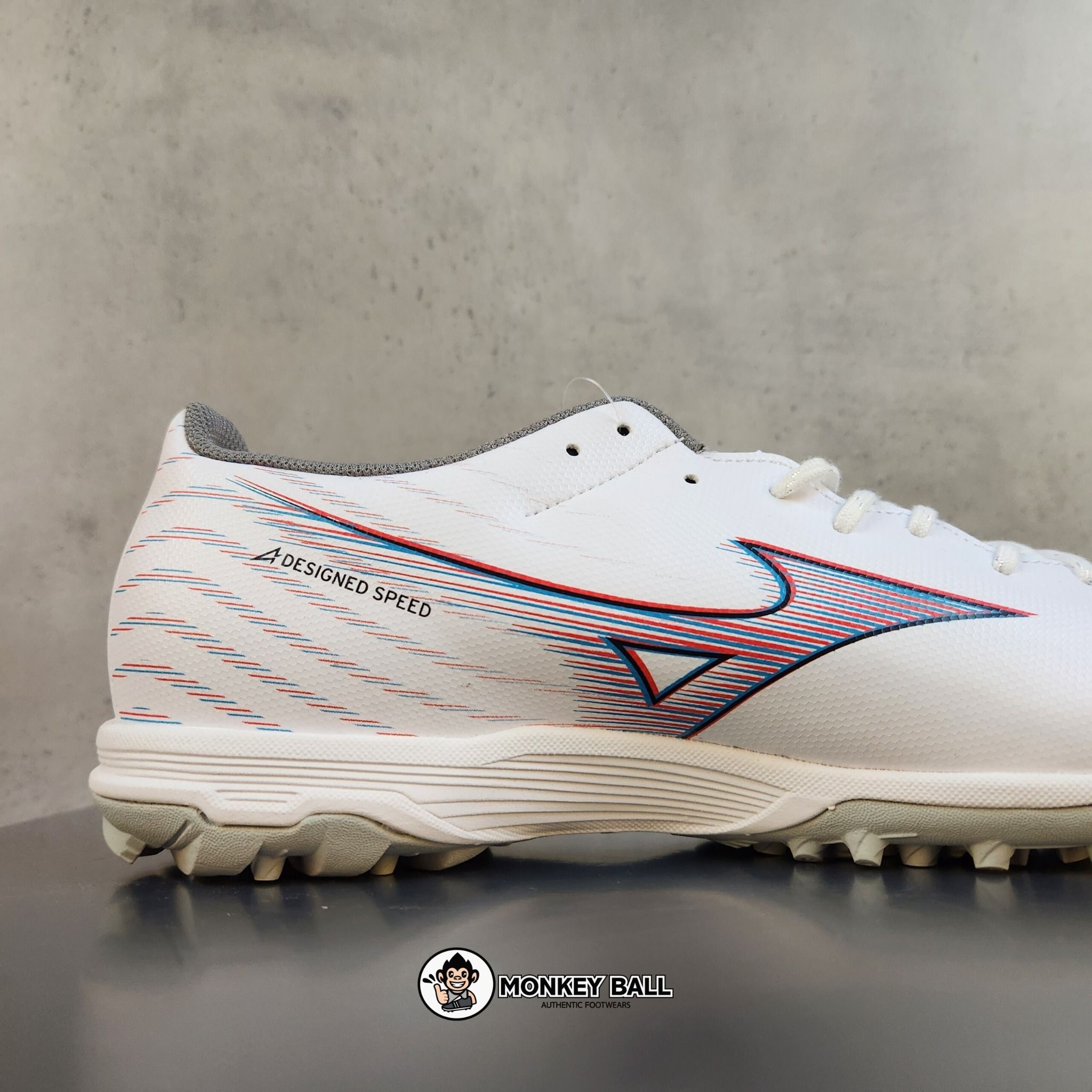  Mizuno Alpha Select TF - P1GD236609 - Trắng Bạc 