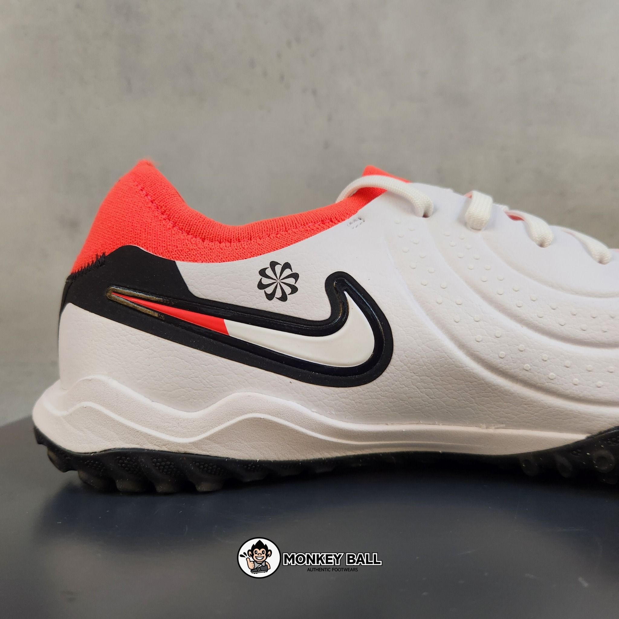  Nike Tiempo 10 Pro Legend TF - DV4336-100 - Trắng / Đỏ / Đen 