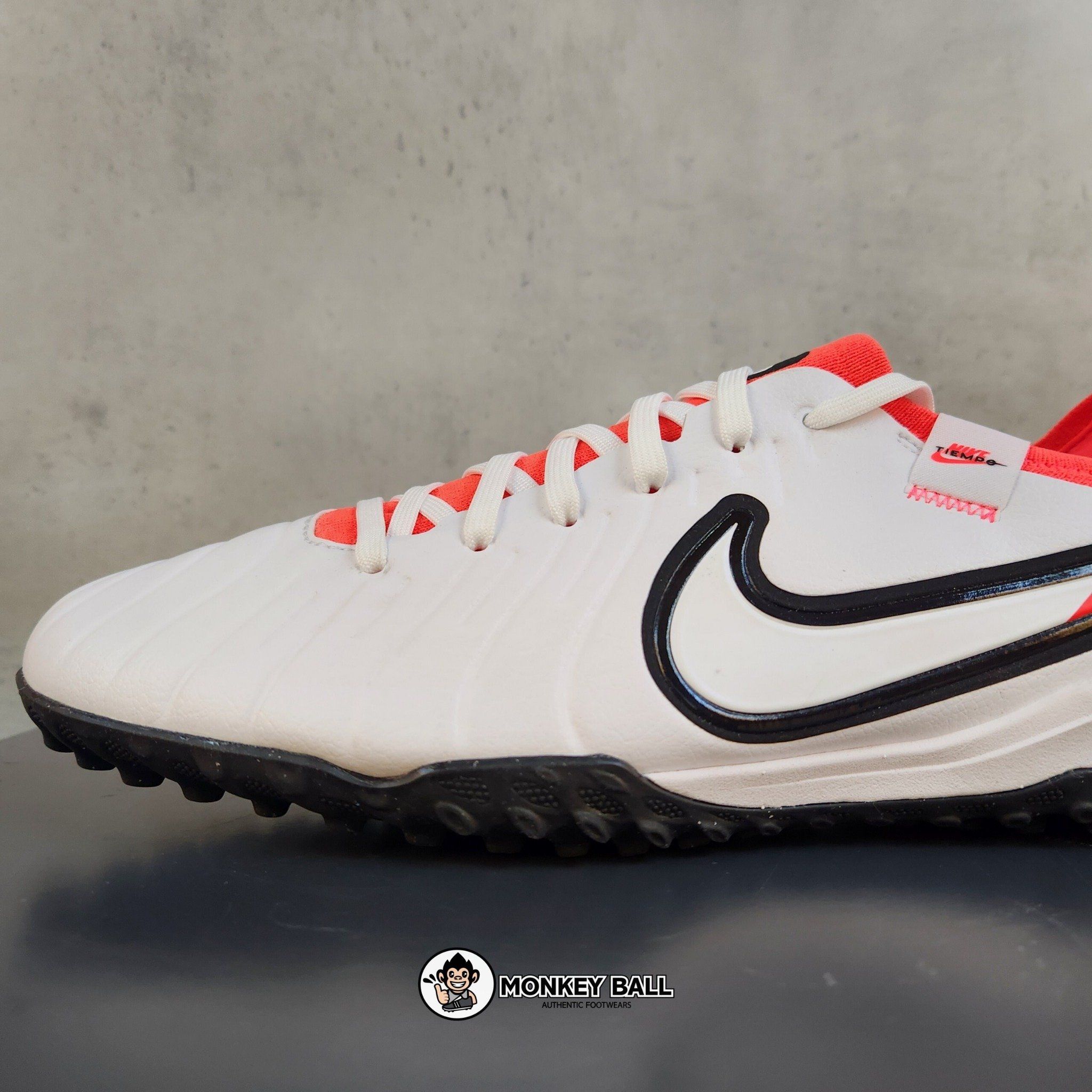  Nike Tiempo 10 Pro Legend TF - DV4336-100 - Trắng / Đỏ / Đen 