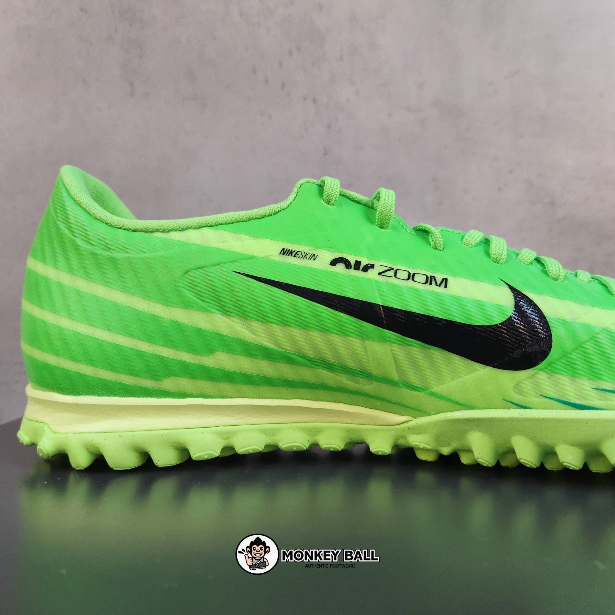  Nike Zoom Vapor 15 Academy MDS TF - FJ7191-300 - Xanh Lá 