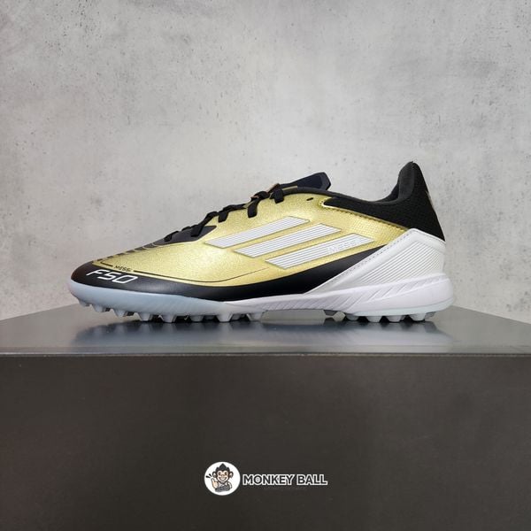  Adidas F50 League Messi TF - IG9282 - Vàng / Đen 