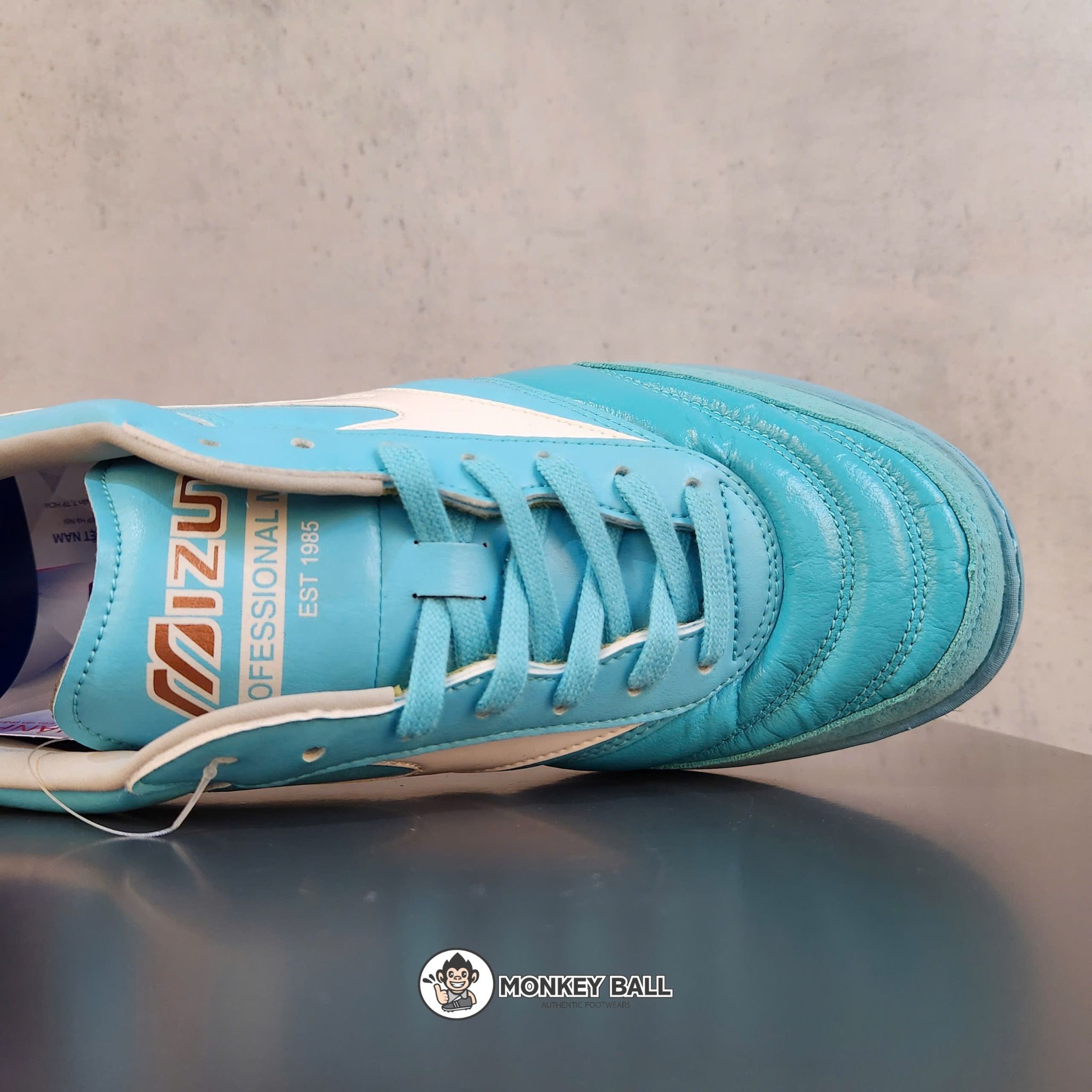  Mizuno Morelia Sala Elite TF - Q1GB230125 - Xanh Ngọc 