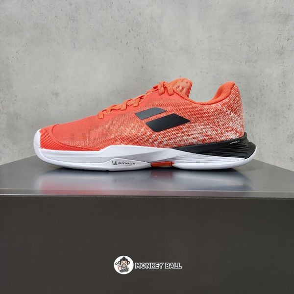  Giày Pickleball Babolat Jet Mach 3 All Court Boy - 24648-5059 - Cam/Đen 