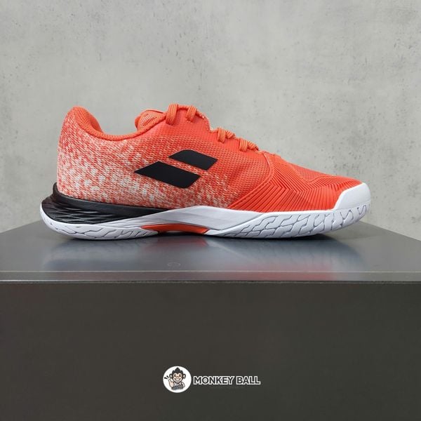  Giày Pickleball Babolat Jet Mach 3 All Court Boy - 24648-5059 - Cam/Đen 