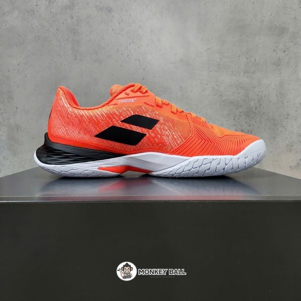  Giày Pickleball Babolat Jet Mach 3 All Court Men - Cam / Đen 