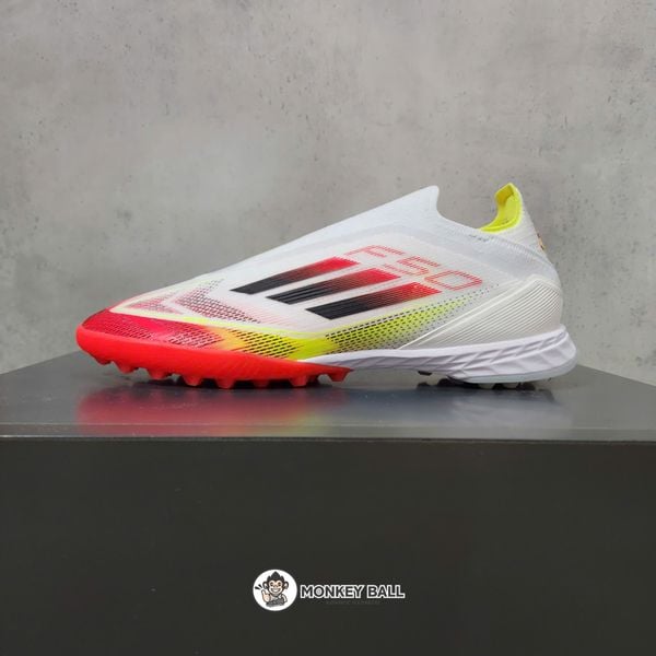  Adidas F50 Pro LL TF - JP7204 - Trắng / Đỏ 