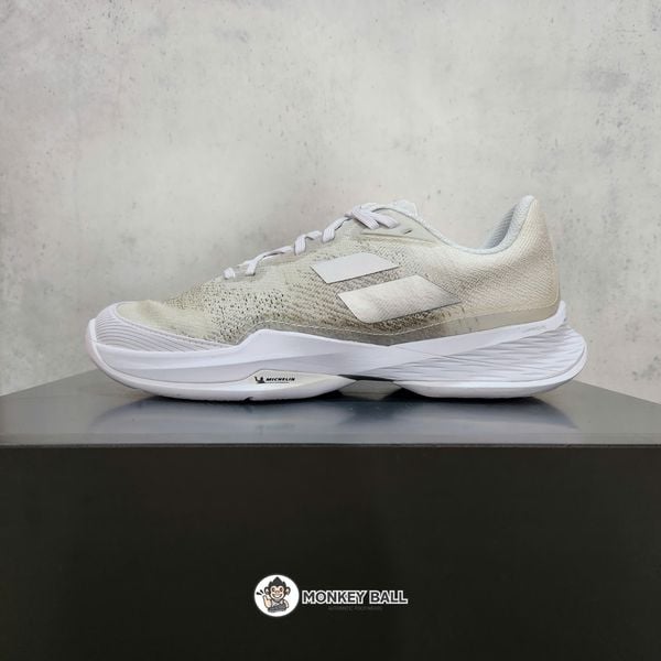  Giày Pickleball Babolat Jet Mach 3 All Court Men - Trắng cát 