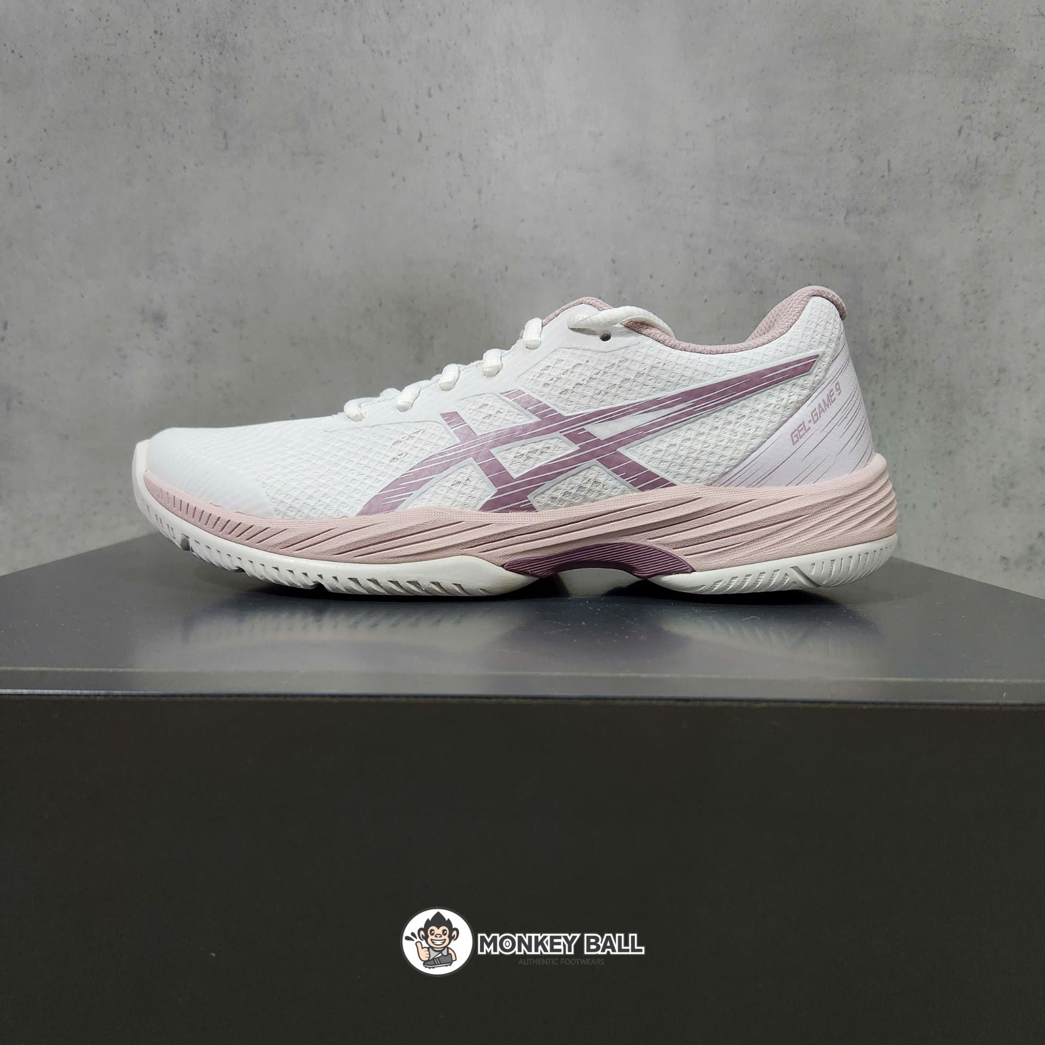  Giày Pickleball Asics Gel Game 9 Clay ‘White Dusty Mauve’ (WMNS) - 1042A211-106 - Trắng / Hồng 