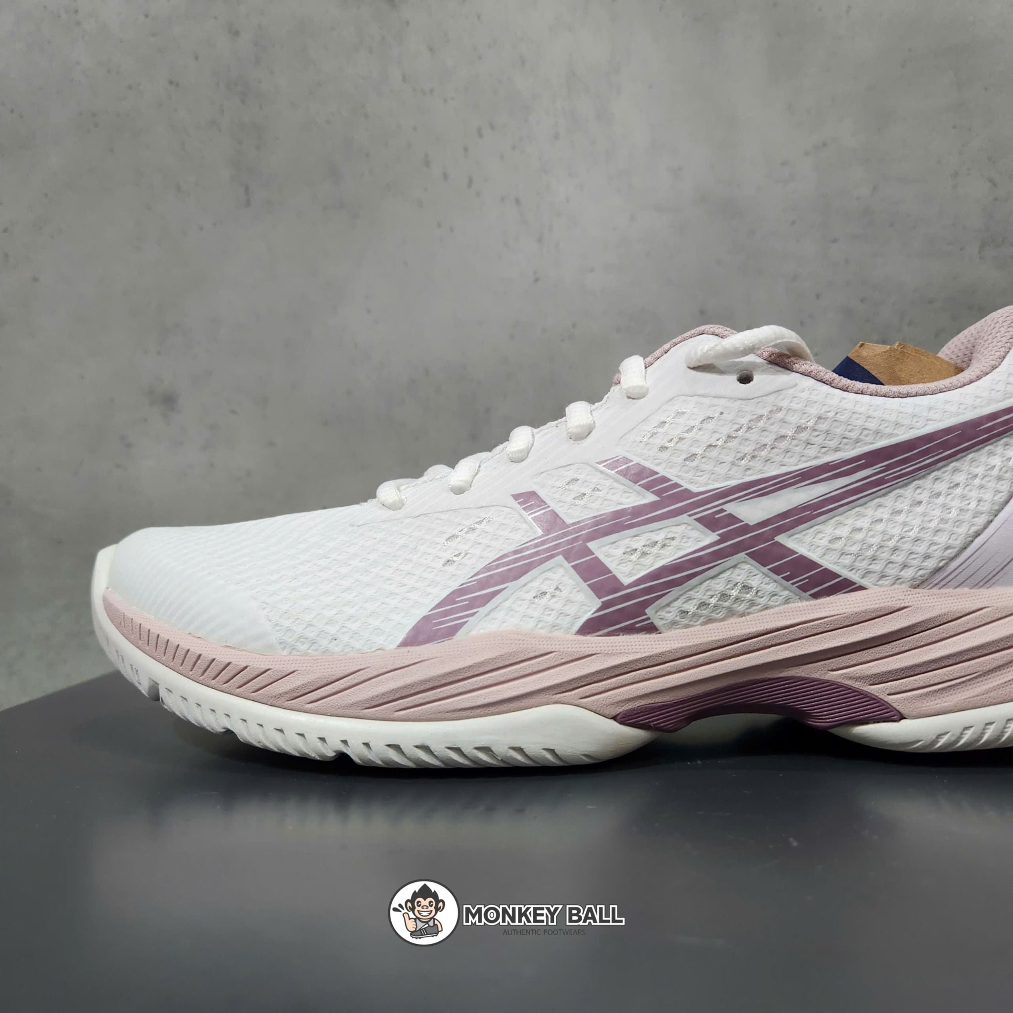  Giày Pickleball Asics Gel Game 9 Clay ‘White Dusty Mauve’ (WMNS) - 1042A211-106 - Trắng / Hồng 