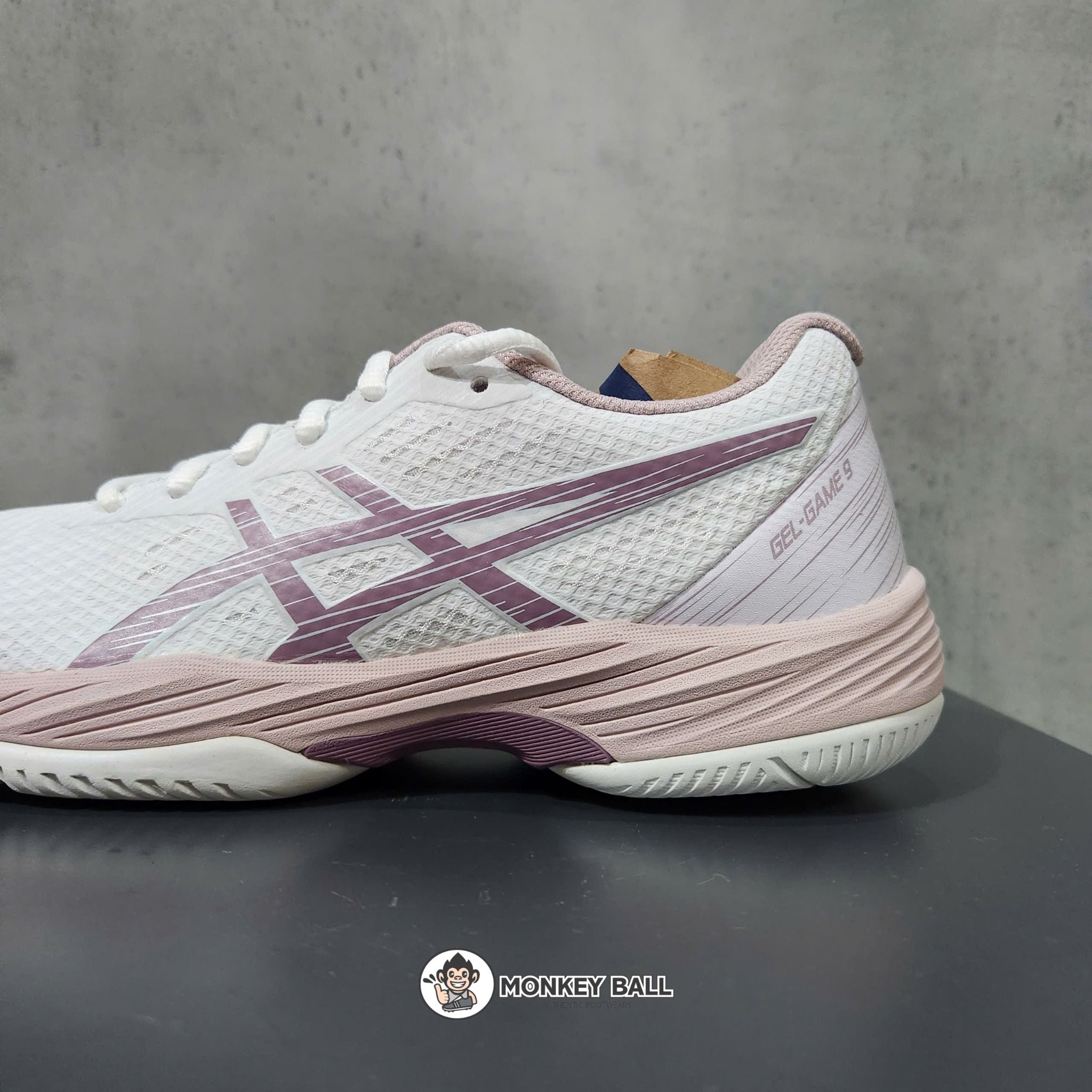  Giày Pickleball Asics Gel Game 9 Clay ‘White Dusty Mauve’ (WMNS) - 1042A211-106 - Trắng / Hồng 