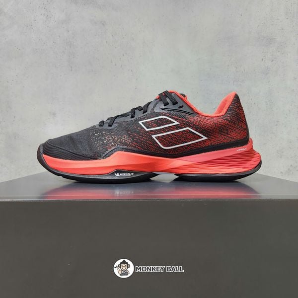  Giày Pickleball Babolat Jet Mach 3 All Court Men - Đen/Đỏ 