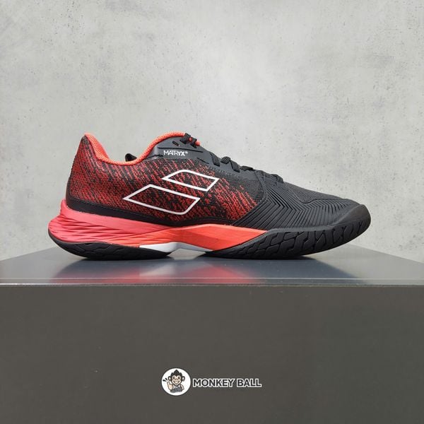  Giày Pickleball Babolat Jet Mach 3 All Court Men - Đen/Đỏ 