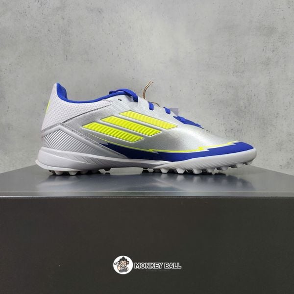  Adidas F50 League Messi TF - IH0919 - Bạc / Neon 