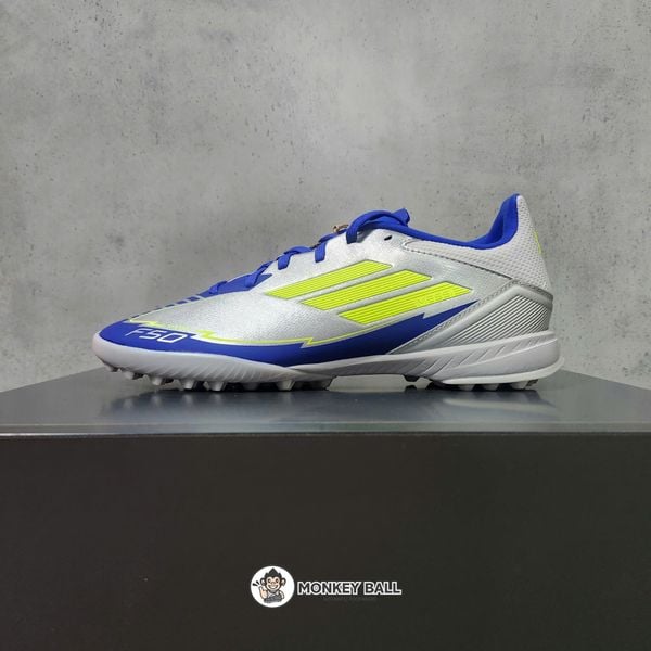  Adidas F50 League Messi TF - IH0919 - Bạc / Neon 