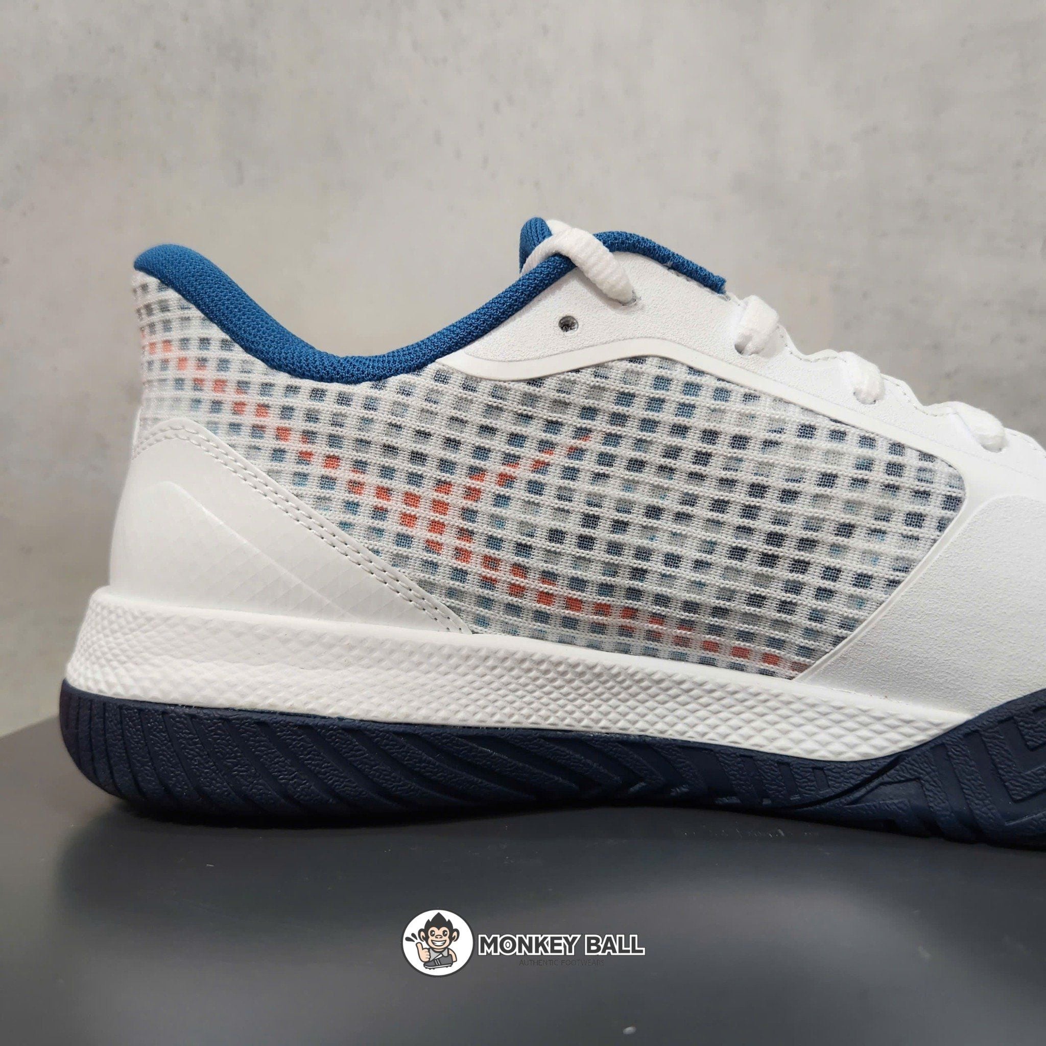  Giày Pickleball Skechers Viper Court Pro - Trắng / Xanh / Đen 