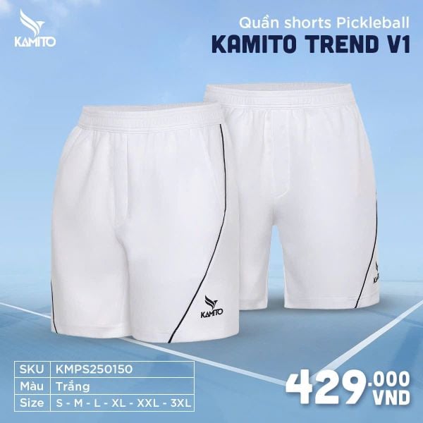  Quần Shorts Pickleball Kamito Trend V1 