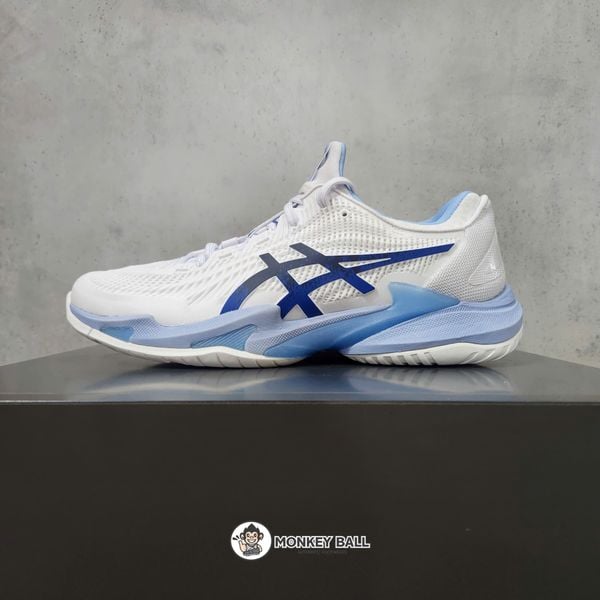  Giày Pickleball Asics Court FF3 Novak - Trắng Xanh 