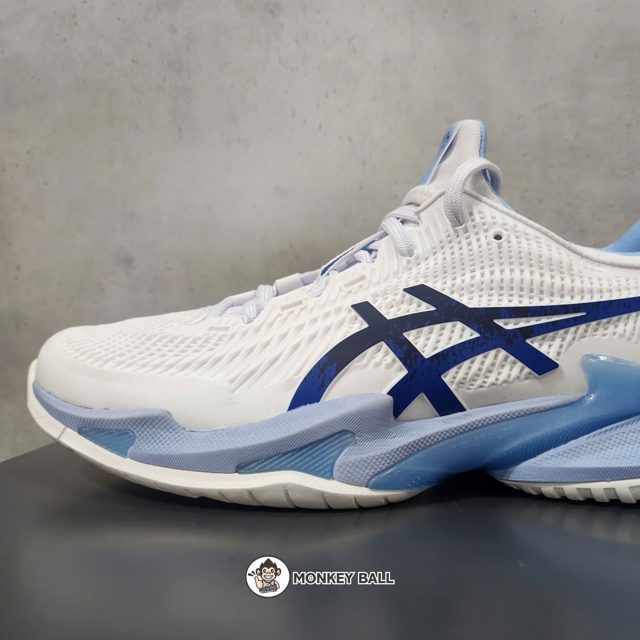  Giày Pickleball Asics Court FF3 Novak - Trắng Xanh 