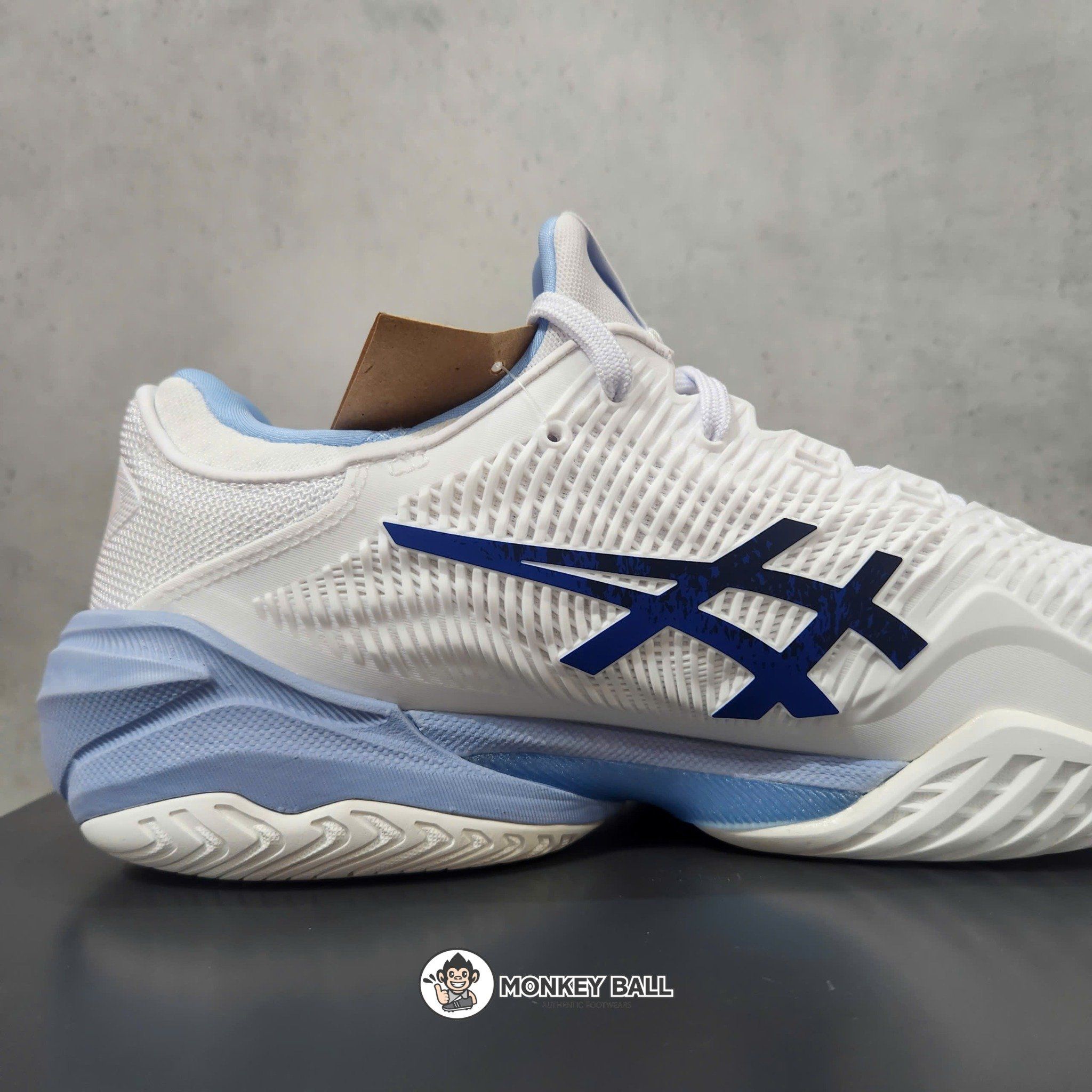  Giày Pickleball Asics Court FF3 Novak - Trắng Xanh 