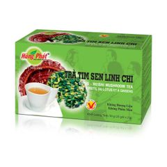 Trà Tim Sen Linh Chi - Lotus Reishi Mushroom Tea