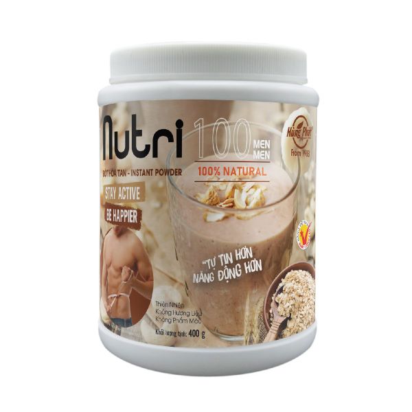 Bột Hòa Tan Nutri 100 men men - Nutri 100 Men Men