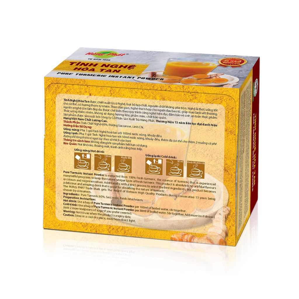 Tinh Nghệ Hòa Tan - Pure Turmeric Instant Powder