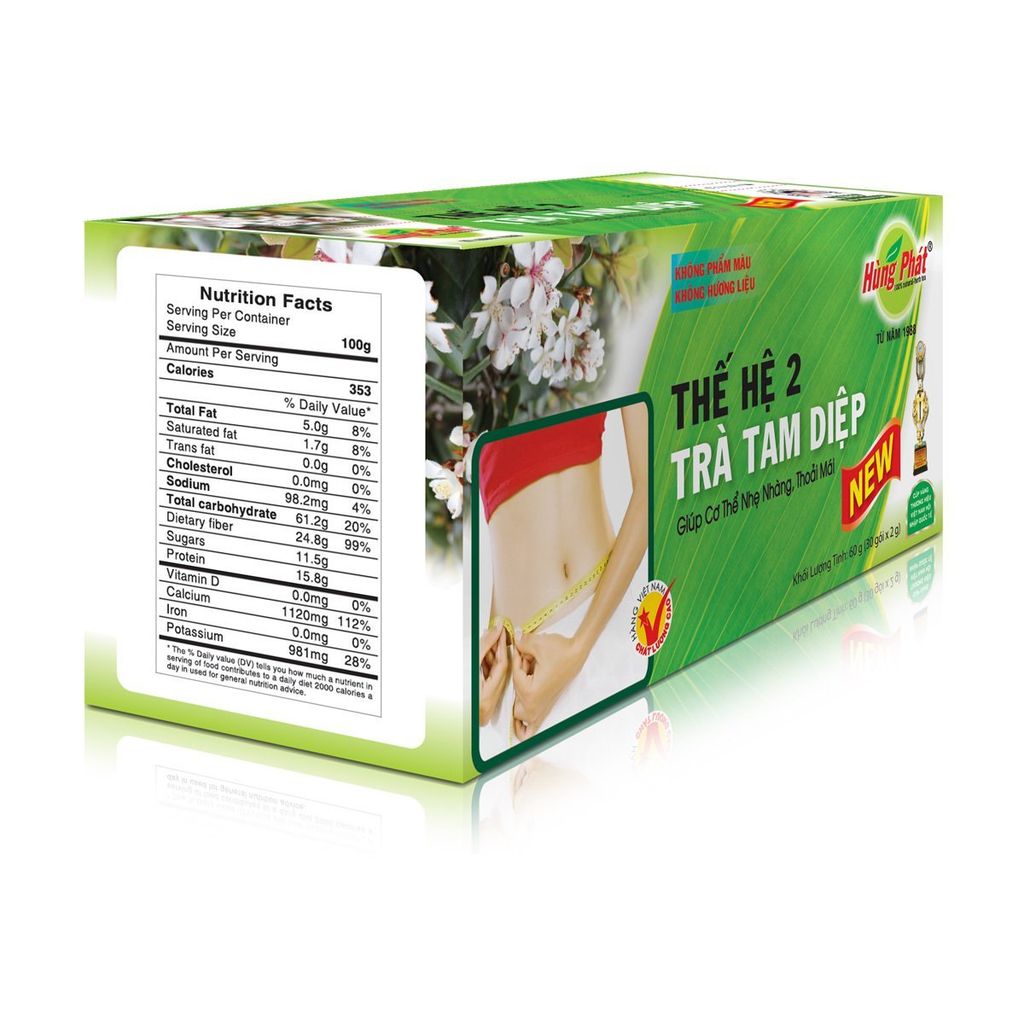 Trà Tam Diệp Thế Hệ 2 - Tam Diep 2 Tea