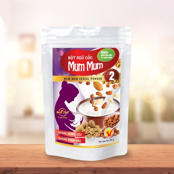 Bột Ngũ Cốc Mum Mum 2 - Mum Mum Cereal Powder 2