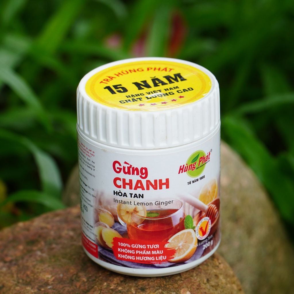 Gừng Chanh Hòa Tan - Instant Lemon Ginger