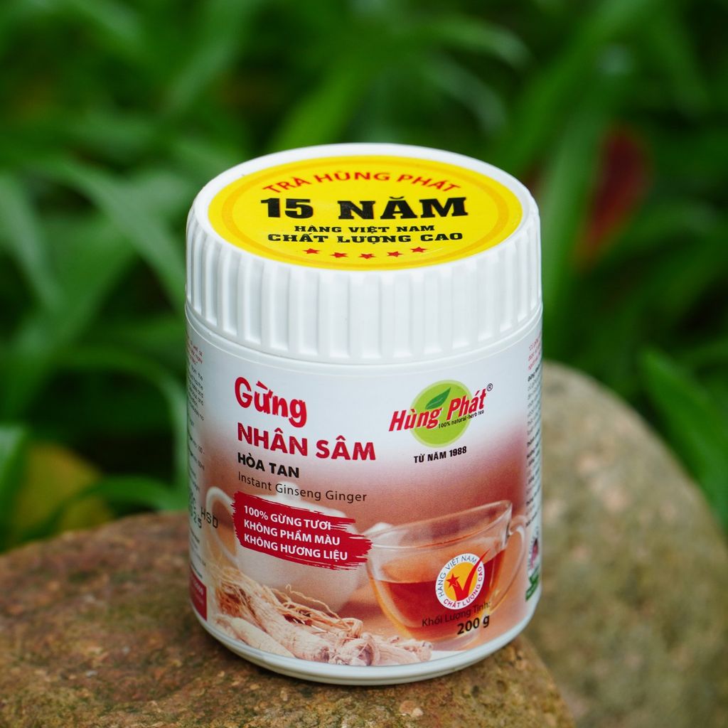 Gừng Nhân Sâm Hòa Tan - Instant Ginseng Ginger