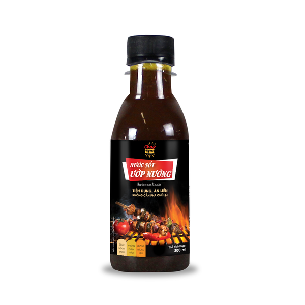 Mini Nước Sốt Ướp Nướng chuẩn vị ngon 200ml - Mini Barbecue Sauce