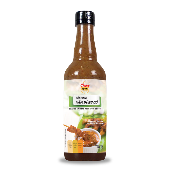 Sốt Chao Nấm Đông Cô chuẩn ngon 500ml - Pagoda Shiitake Bean Curd Sauce