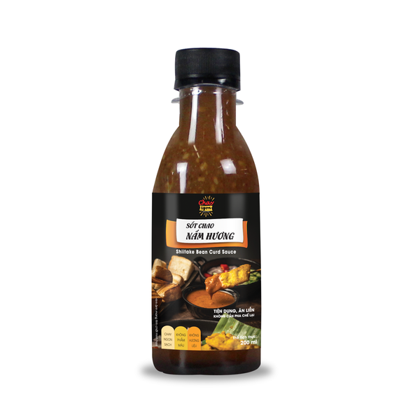 Mini Sốt Chao Nấm Hương đặc biệt 200ml - Mini Shiitake Bean Curd Sauce