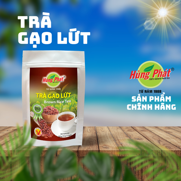 Trà Gạo Lứt - Brown Rice Tea