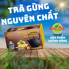 Trà Gừng Nguyên Chất (25 gói x 1,6g) - Pure Ginger Tea