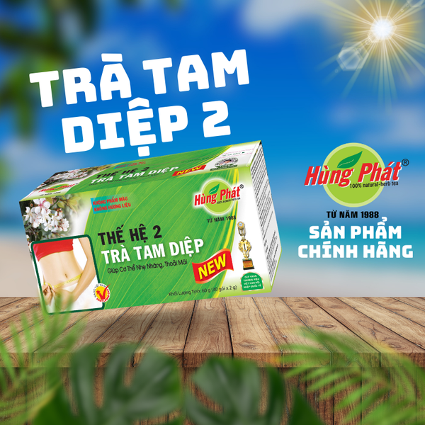 Trà Tam Diệp Thế Hệ 2 - Tam Diep 2 Tea